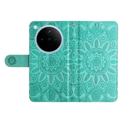 For Oppo Find X8 5G Case Sunflower Imprint Leather Wallet Phone Cover