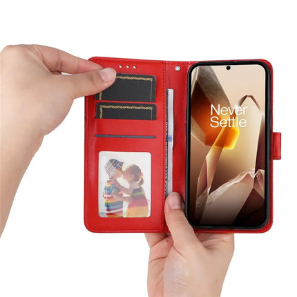 For OnePlus 13 Case Sunflower Imprint Leather Wallet Phone Cover