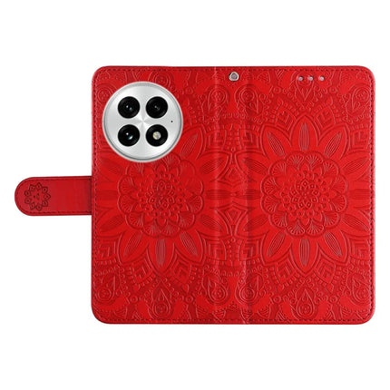 For OnePlus 13 Case Sunflower Imprint Leather Wallet Phone Cover