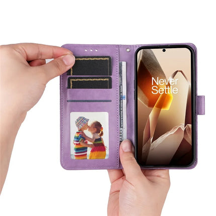 For OnePlus 13 Case Sunflower Imprint Leather Wallet Phone Cover