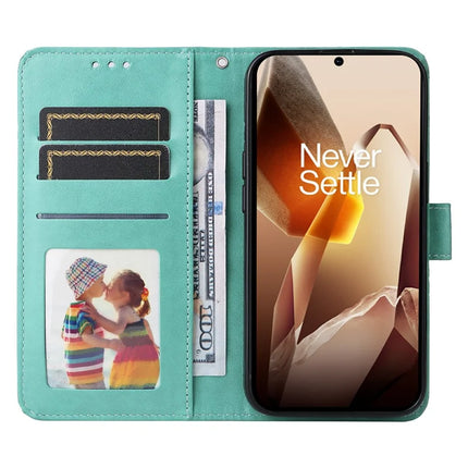 For OnePlus 13 Case Sunflower Imprint Leather Wallet Phone Cover