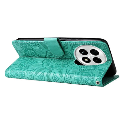 For OnePlus 13 Case Sunflower Imprint Leather Wallet Phone Cover