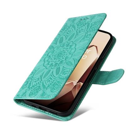 For OnePlus 13 Case Sunflower Imprint Leather Wallet Phone Cover