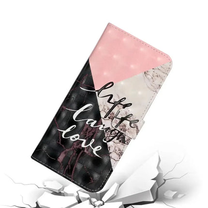 For Samsung Galaxy A36 5G Case 3D Creative Pattern PU Leather Stand Phone Cover