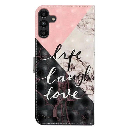 For Samsung Galaxy A36 5G Case 3D Creative Pattern PU Leather Stand Phone Cover