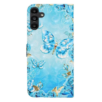 For Samsung Galaxy A36 5G Case 3D Creative Pattern PU Leather Stand Phone Cover