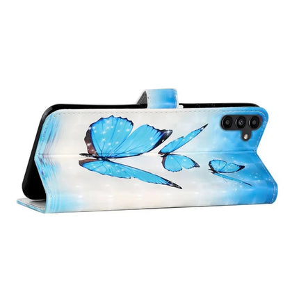 For Samsung Galaxy A36 5G Case 3D Creative Pattern PU Leather Stand Phone Cover