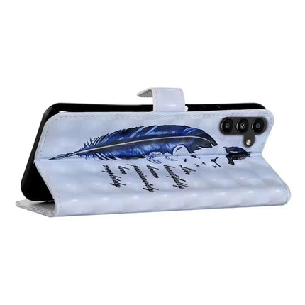 For Samsung Galaxy A36 5G Case 3D Creative Pattern PU Leather Stand Phone Cover
