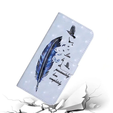 For Samsung Galaxy A36 5G Case 3D Creative Pattern PU Leather Stand Phone Cover