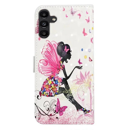 For Samsung Galaxy A36 5G Case 3D Creative Pattern PU Leather Stand Phone Cover