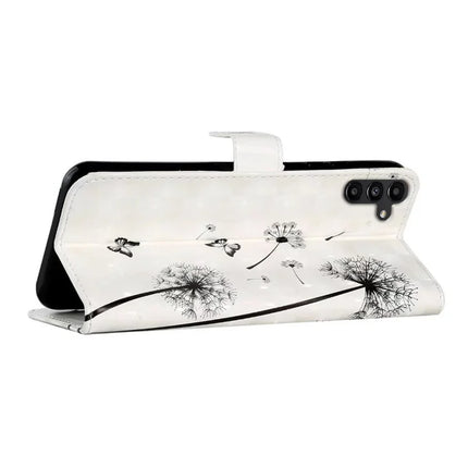 For Samsung Galaxy A36 5G Case 3D Creative Pattern PU Leather Stand Phone Cover