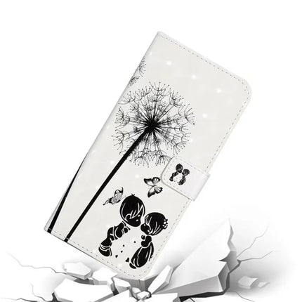 For Samsung Galaxy A36 5G Case 3D Creative Pattern PU Leather Stand Phone Cover