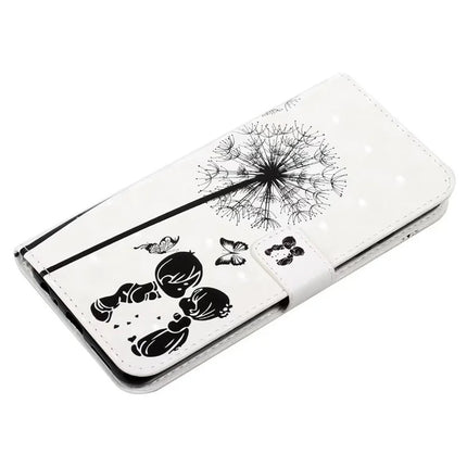 For Samsung Galaxy A36 5G Case 3D Creative Pattern PU Leather Stand Phone Cover