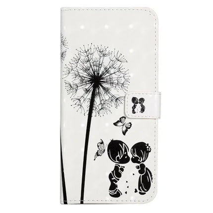 For Samsung Galaxy A36 5G Case 3D Creative Pattern PU Leather Stand Phone Cover
