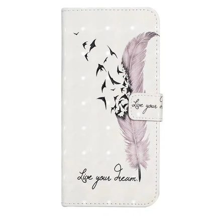 For Samsung Galaxy A36 5G Case 3D Creative Pattern PU Leather Stand Phone Cover