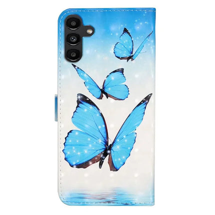 For Samsung Galaxy A26 5G Case 3D Creative Pattern PU Leather Stand Phone Cover