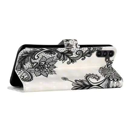 For Samsung Galaxy A56 5G Case 3D Creative Pattern PU Leather Stand Phone Cover
