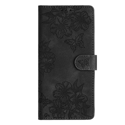 For Samsung Galaxy A36 5G Case Butterfly Flower Pattern Skin-Touch Leather Phone Cover