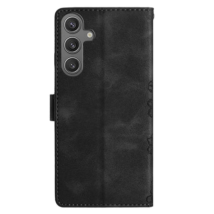 For Samsung Galaxy A36 5G Case Butterfly Flower Pattern Skin-Touch Leather Phone Cover