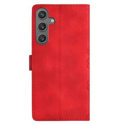 For Samsung Galaxy A36 5G Case Butterfly Flower Pattern Skin-Touch Leather Phone Cover
