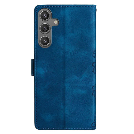For Samsung Galaxy A36 5G Case Butterfly Flower Pattern Skin-Touch Leather Phone Cover