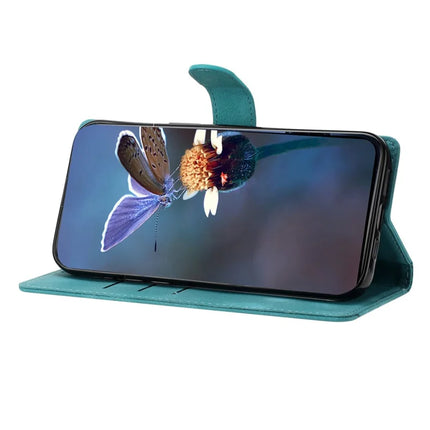 For Samsung Galaxy A36 5G Case Butterfly Flower Pattern Skin-Touch Leather Phone Cover