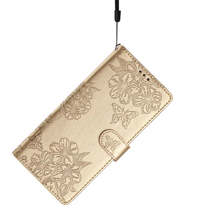 For Samsung Galaxy A26 5G Case Butterfly Flower Drop-Proof PU Leather Wallet Phone Cover