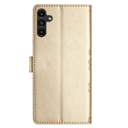 For Samsung Galaxy A26 5G Case Butterfly Flower Drop-Proof PU Leather Wallet Phone Cover