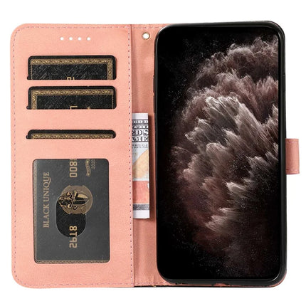 For Samsung Galaxy A36 5G Cover Color Splicing Wallet Stand Leather Phone Case with Wrist Strap