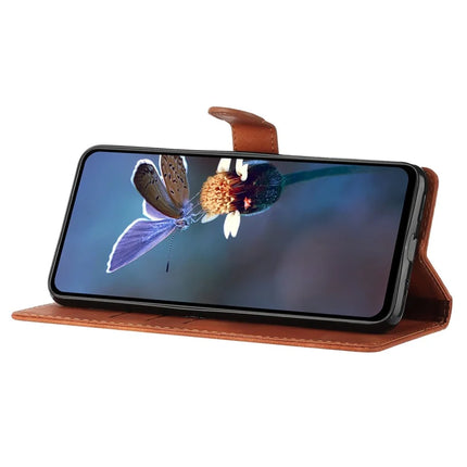 For Samsung Galaxy A36 5G Case Leather Imprinted Flower Phone Cover Wallet with Wrist Strap