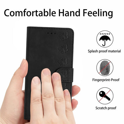 For Samsung Galaxy A36 5G Case Imprinted Butterfly Leather Wallet Phone Cover