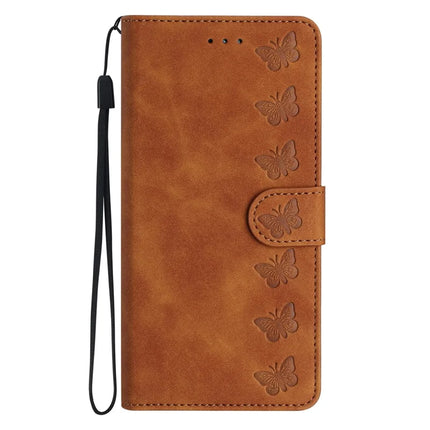 For Samsung Galaxy A36 5G Case Imprinted Butterfly Leather Wallet Phone Cover