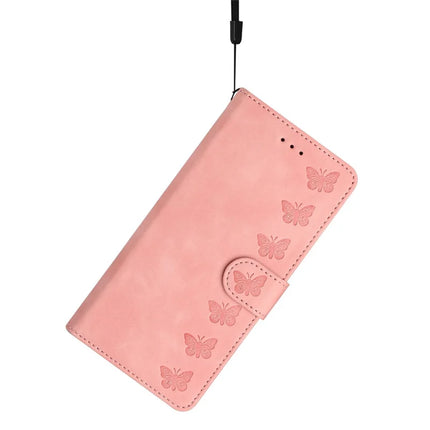 For Samsung Galaxy A36 5G Case Imprinted Butterfly Leather Wallet Phone Cover