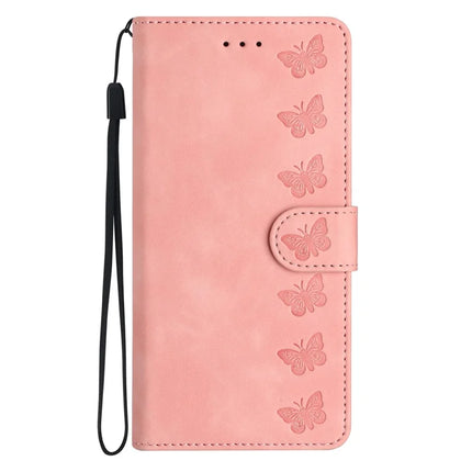 For Samsung Galaxy A36 5G Case Imprinted Butterfly Leather Wallet Phone Cover