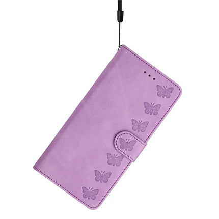For Samsung Galaxy A36 5G Case Imprinted Butterfly Leather Wallet Phone Cover