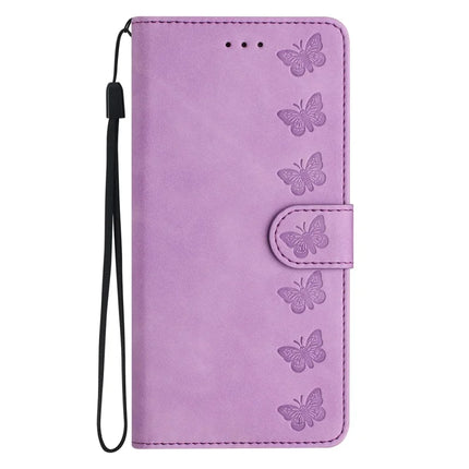 For Samsung Galaxy A36 5G Case Imprinted Butterfly Leather Wallet Phone Cover