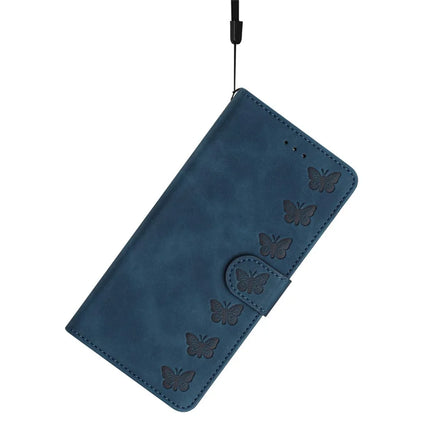 For Samsung Galaxy A26 5G Case Imprinted Butterfly Leather Wallet Phone Cover