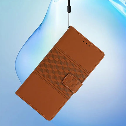 For Samsung Galaxy A26 5G Case Rhombus Leather Horizontal Flip Phone Cover