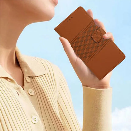 For Samsung Galaxy A26 5G Case Rhombus Leather Horizontal Flip Phone Cover