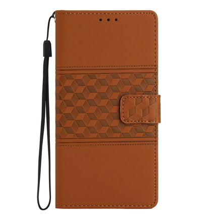For Samsung Galaxy A26 5G Case Rhombus Leather Horizontal Flip Phone Cover
