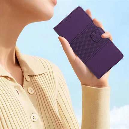 For Samsung Galaxy A26 5G Case Rhombus Leather Horizontal Flip Phone Cover