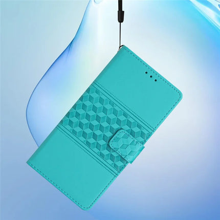 For Samsung Galaxy A26 5G Case Rhombus Leather Horizontal Flip Phone Cover