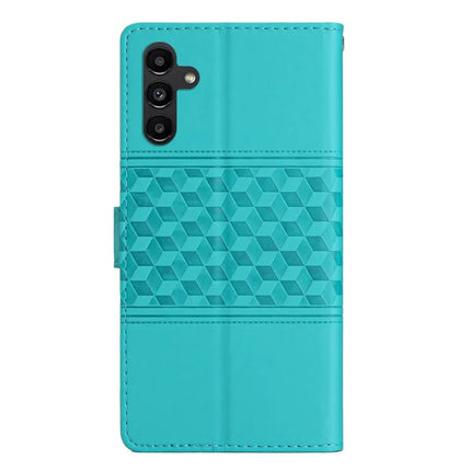 For Samsung Galaxy A26 5G Case Rhombus Leather Horizontal Flip Phone Cover