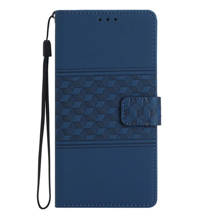 For Samsung Galaxy A26 5G Case Rhombus Leather Horizontal Flip Phone Cover