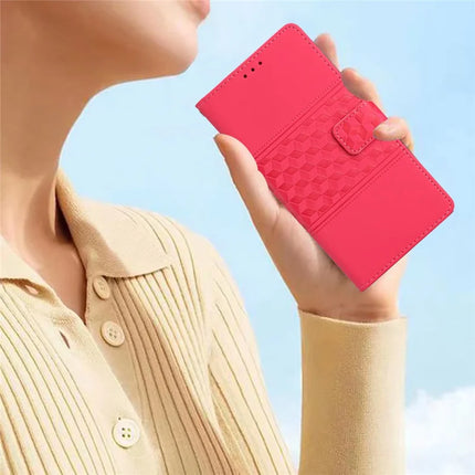 For Samsung Galaxy A26 5G Case Rhombus Leather Horizontal Flip Phone Cover