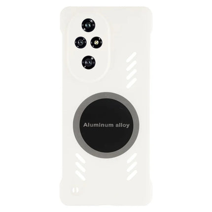 For Honor 200 5G Case Hard PC Frameless Heat Dissipation Phone Cover - White