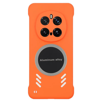 For Honor Magic7 Pro 5G Case Hard PC Frameless Heat Dissipation Phone Cover - Orange
