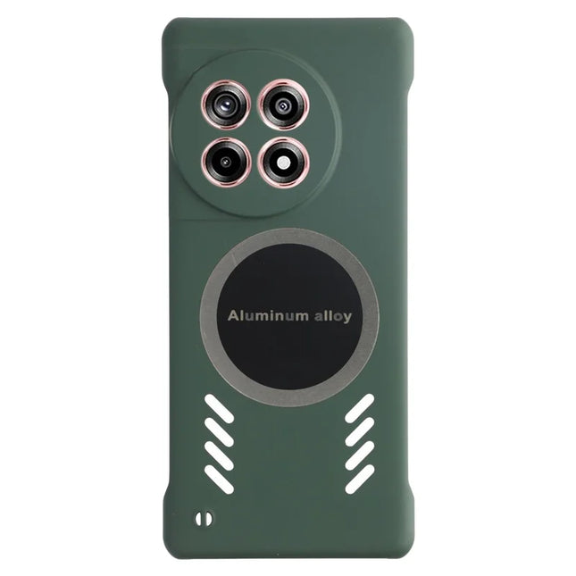 For OnePlus Ace 2 5G / 11R 5G Case Hard PC Frameless Heat Dissipation Phone Cover - Green
