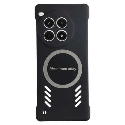 For OnePlus Ace 3 Pro 5G Case Hard PC Frameless Heat Dissipation Phone Cover - Black