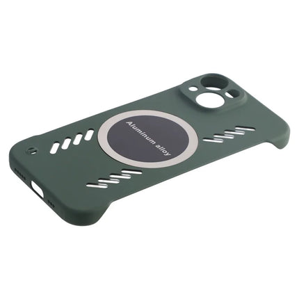 For iPhone 13 Case Hard PC Frameless Heat Dissipation Phone Cover